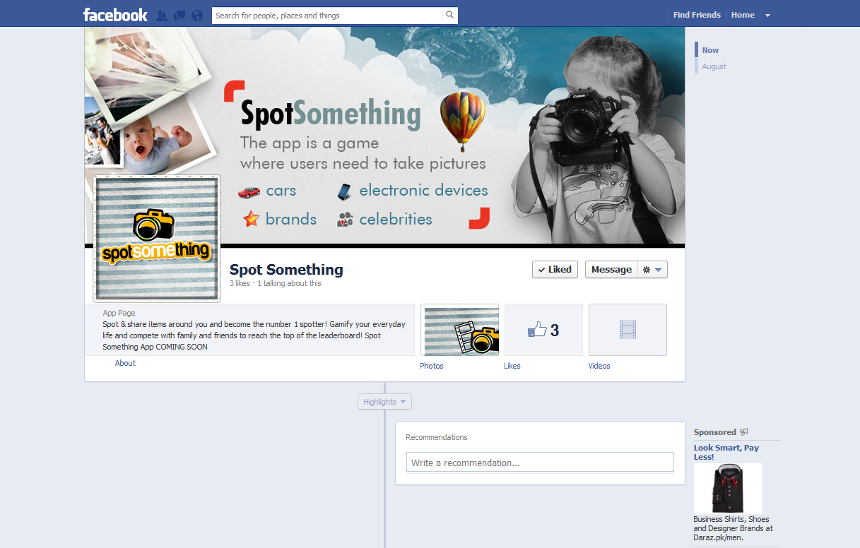 Facebook Design by Web Skippers for this project | Design #1070687