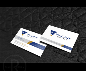 Vigilant Capital Business Card | Business Card Design by Rich_LHA
