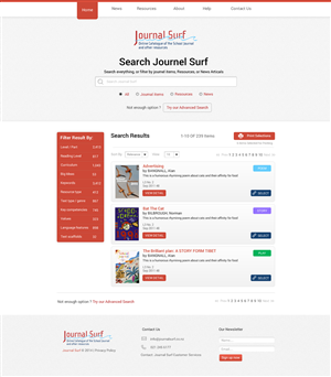 Journal indexing service aimed at teachers | Diseño Web por TechWise
