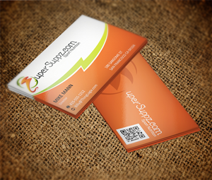 SuperSuppz.com Business Card  | Design de Carte de Visite par MT