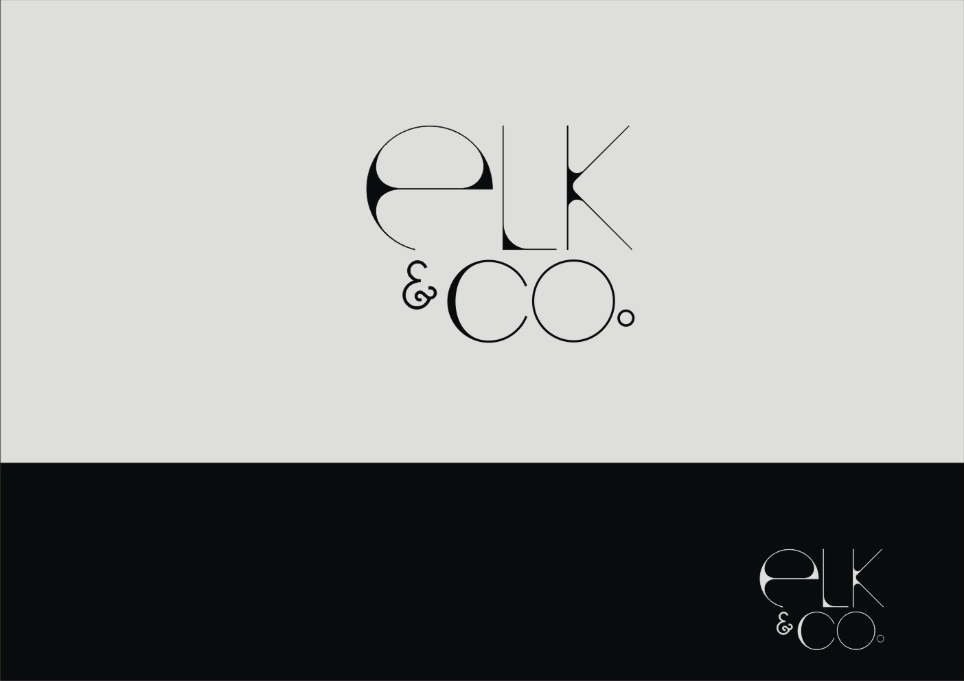 Diseño de Logo por Fusion Creatives para Elk & Co. | Diseño #3929980