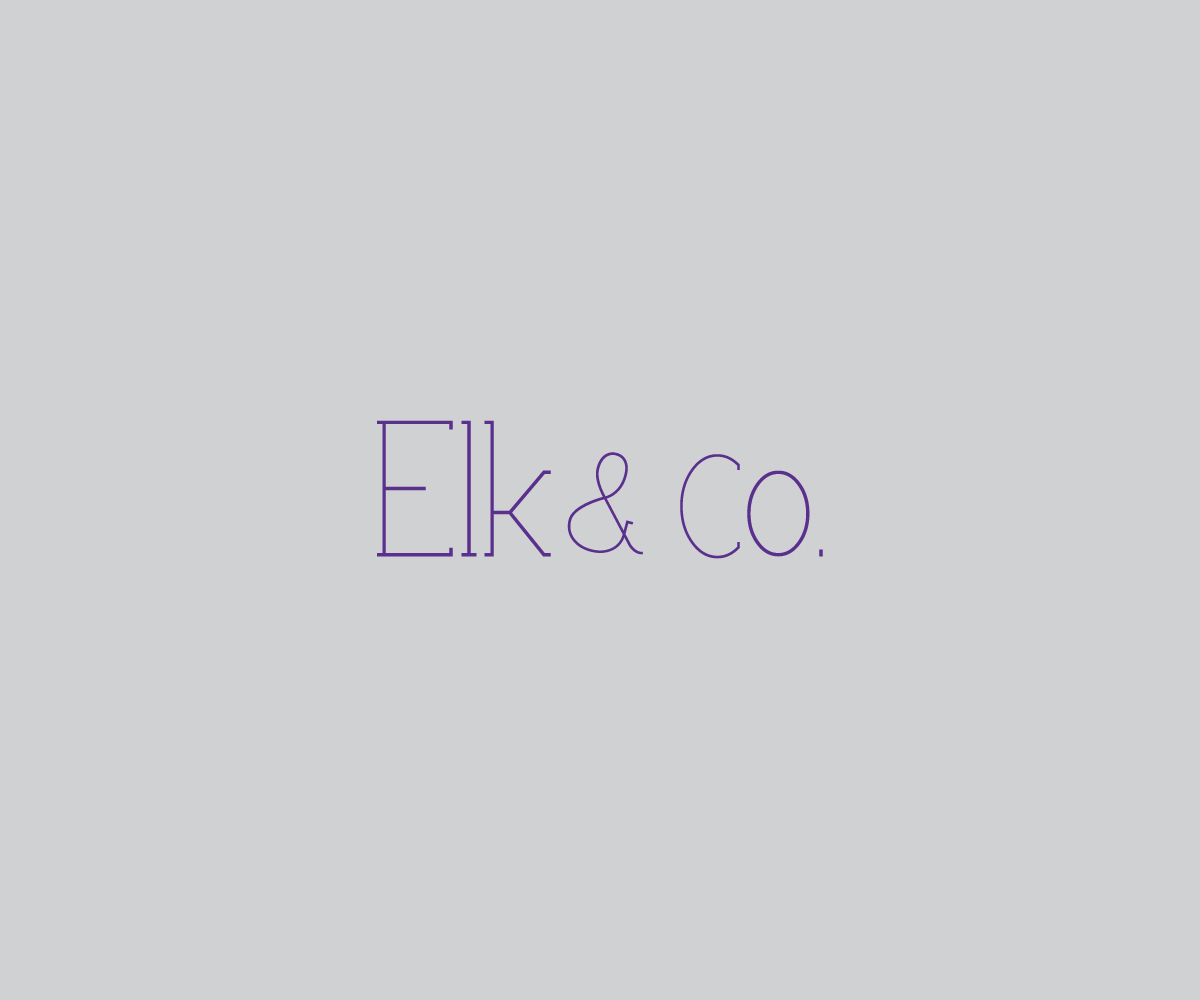 Logo Design by ferry_studio for Elk & Co. | Design #3900095