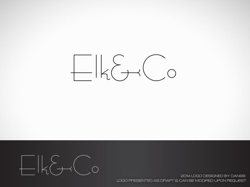 Logo-Design von dan99 für Elk & Co. | Design #3900446