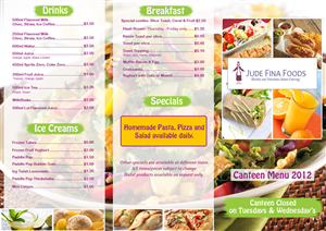 Menu Design by Parul for this project | Design: #1065384