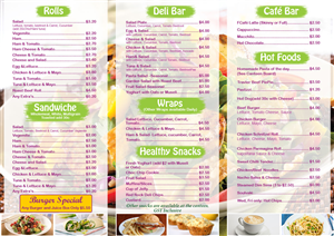 Menu Design by Parul for this project | Design: #1065388