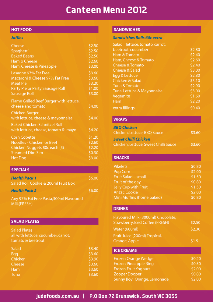 Menu Design by Biswajit for this project | Design #1056609