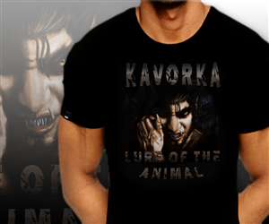 T-shirt Design by BJY for KAVORKA  | Design: #3995405