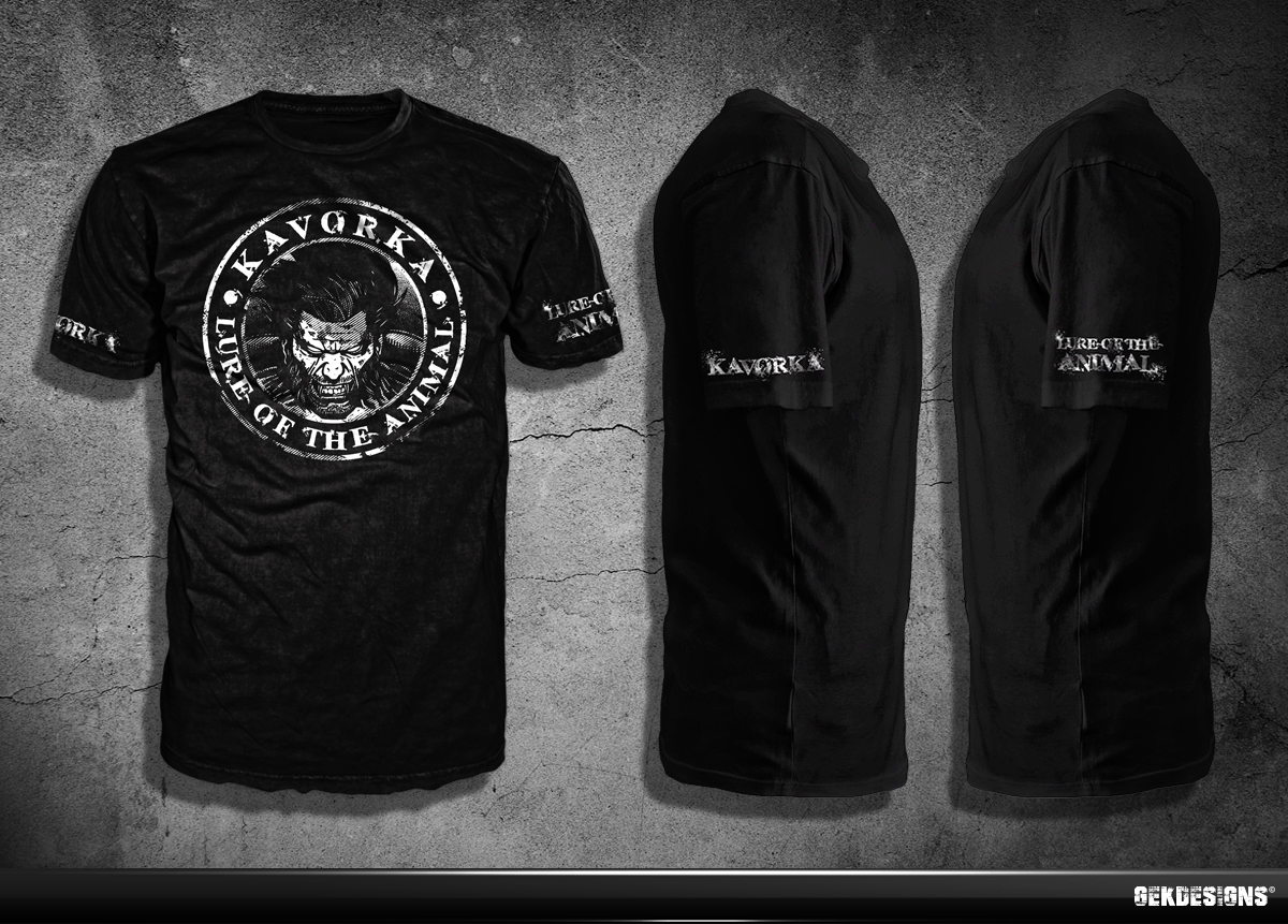 T-shirt Design by gekgrfx for KAVORKA  | Design #3999866