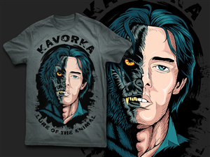 T-shirt Design by dan-D-dan for KAVORKA  | Design: #3975908