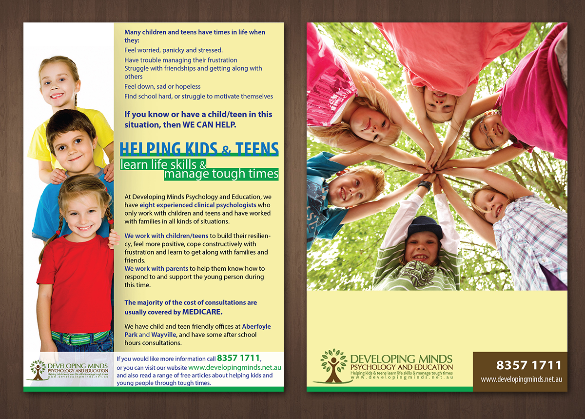 Flyer Design by alice for Innovate Psychology and Education | Design #3918646