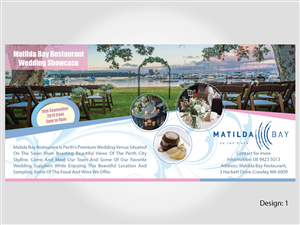 Flyer Design by uniquetribe for Matilda Bay Restaurant and Function Centre | Design #3921368
