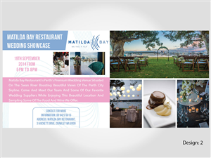 Flyer Design by uniquetribe for Matilda Bay Restaurant and Function Centre | Design: #3921372