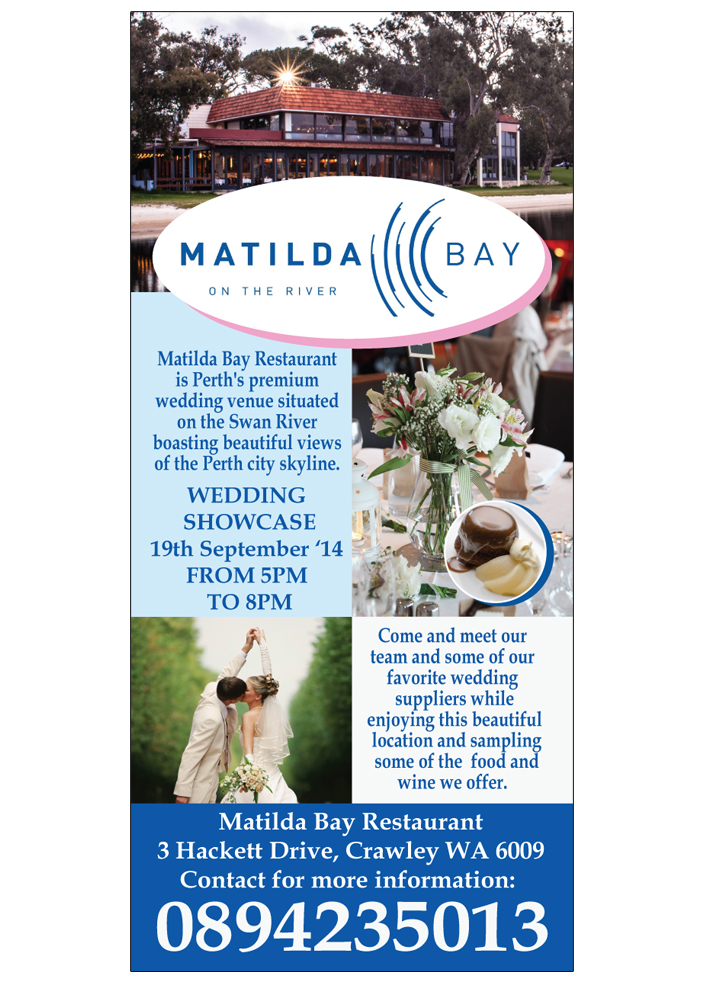Flyer Design by Maden for Matilda Bay Restaurant and Function Centre | Design #3956636