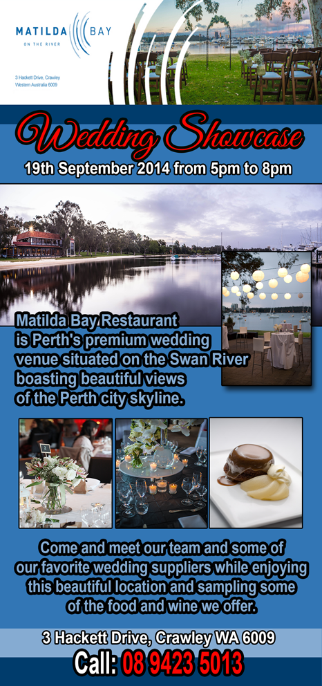 Flyer Design by premiumcovers for Matilda Bay Restaurant and Function Centre | Design #3938206
