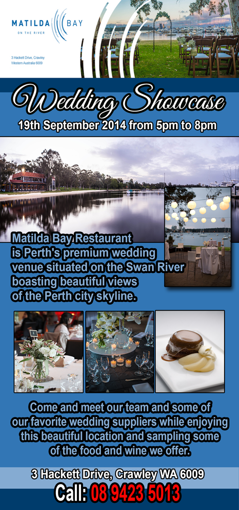 Flyer Design by premiumcovers for Matilda Bay Restaurant and Function Centre | Design #3938210