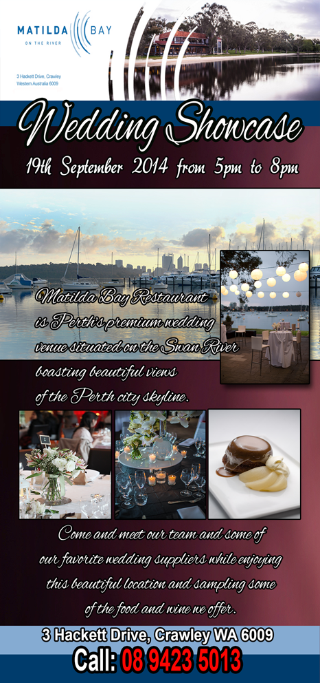 Flyer Design by premiumcovers for Matilda Bay Restaurant and Function Centre | Design #3938229
