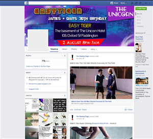 Facebook Design by CreativeTrick for this project | Design: #3991270