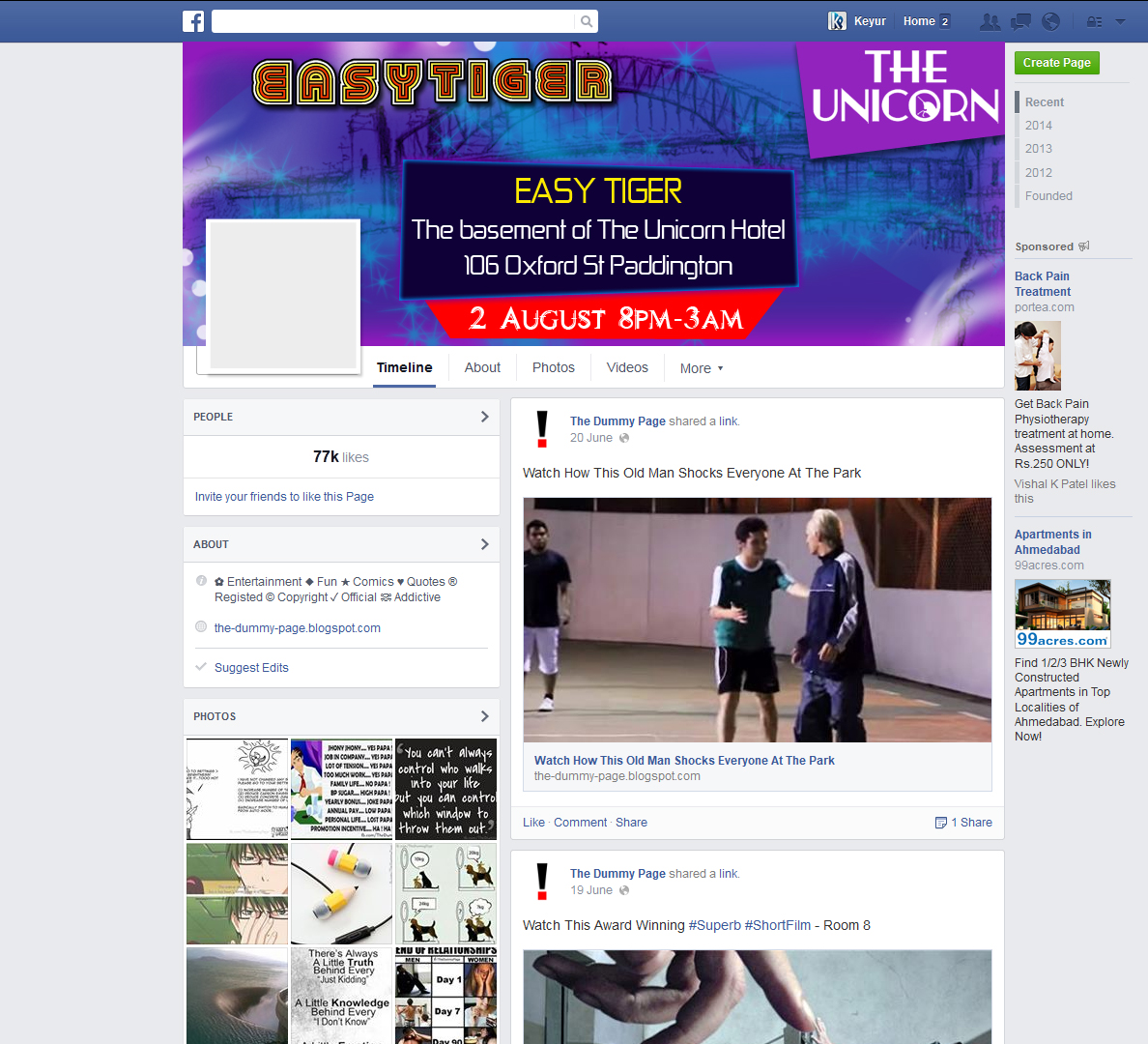 Facebook Design by CreativeTrick for this project | Design #3991970