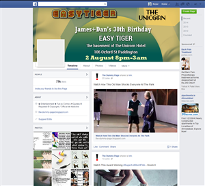 Facebook Design by CreativeTrick for this project | Design: #3991975