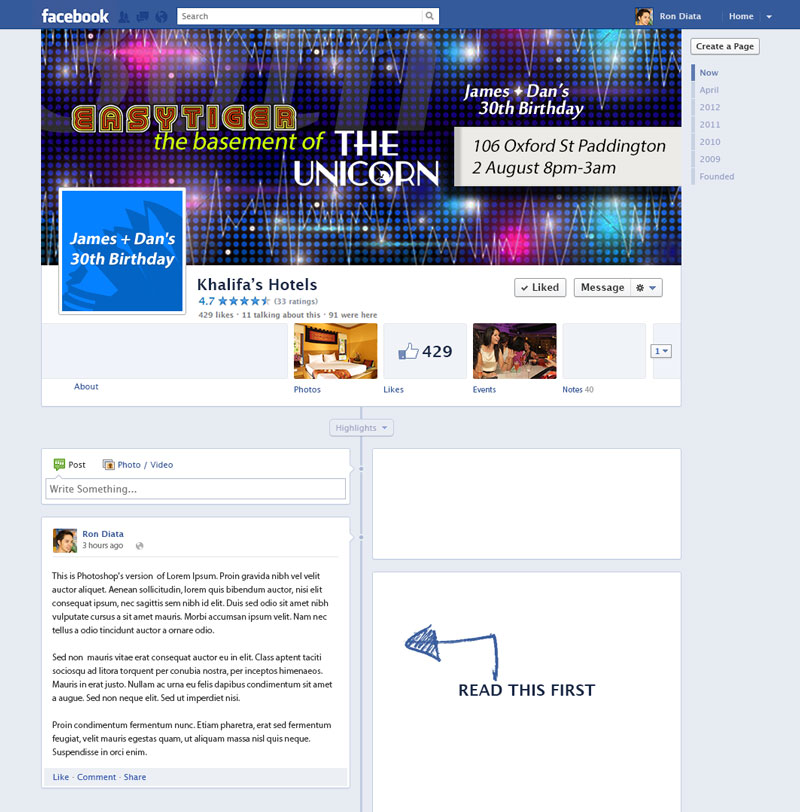 Facebook-Design von rdesign12 für dieses Projekt | Design #3926727