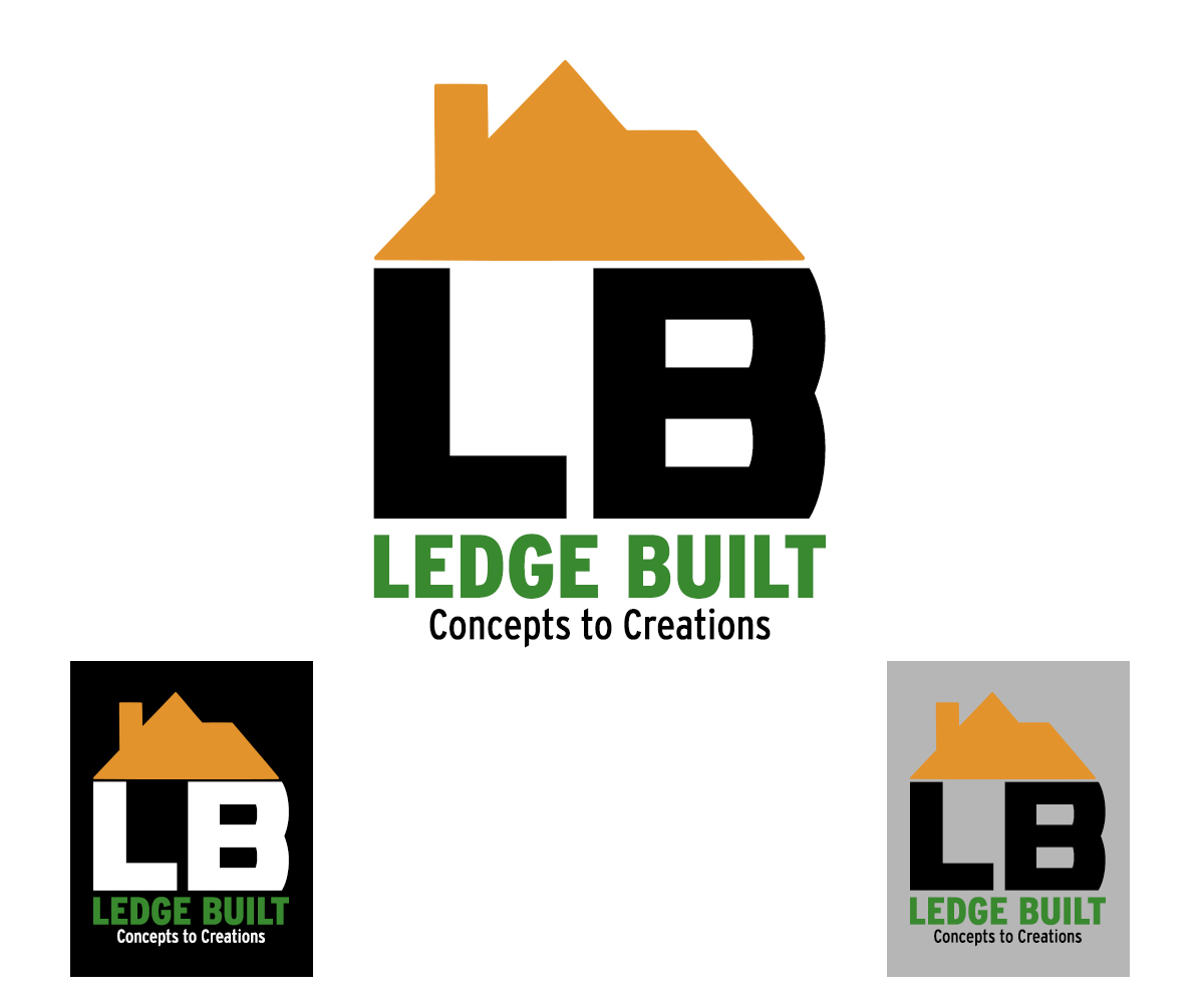 Logo Design by EIP Graphics for Ledge Built | Design #3917381