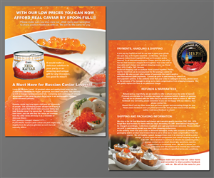 Design de Flyer par kousik pour Vladimir Kondratyuk | Design : #3905302