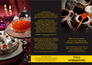 Design de Flyer par barinix pour Vladimir Kondratyuk | Design : #3908683