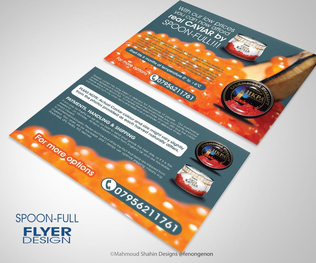 Design de Flyer par Mahmoud Shahin pour Vladimir Kondratyuk | Design #3962340