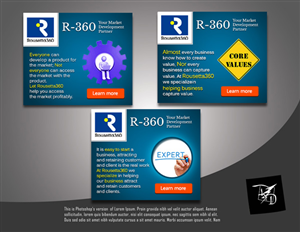 A marketing advisory service company needs internet marketing banner ads for LinkedIn  and Google ne | Banner-Design von rdesign12