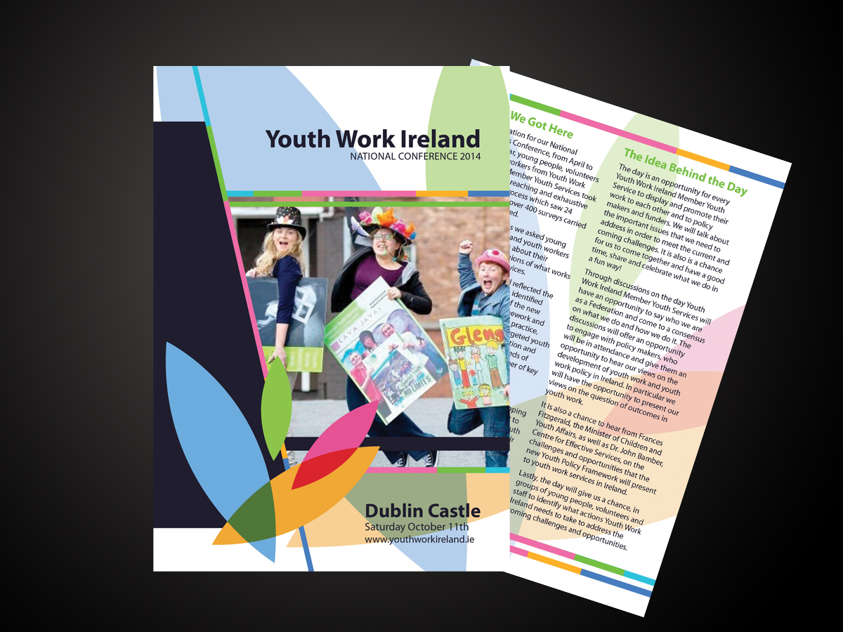 Brochure Design by Pohler Creative for Youth Work Ireland | Design #3951419