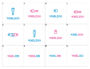 Logo Design by zip for Voxel Zoo | Design: #3911864