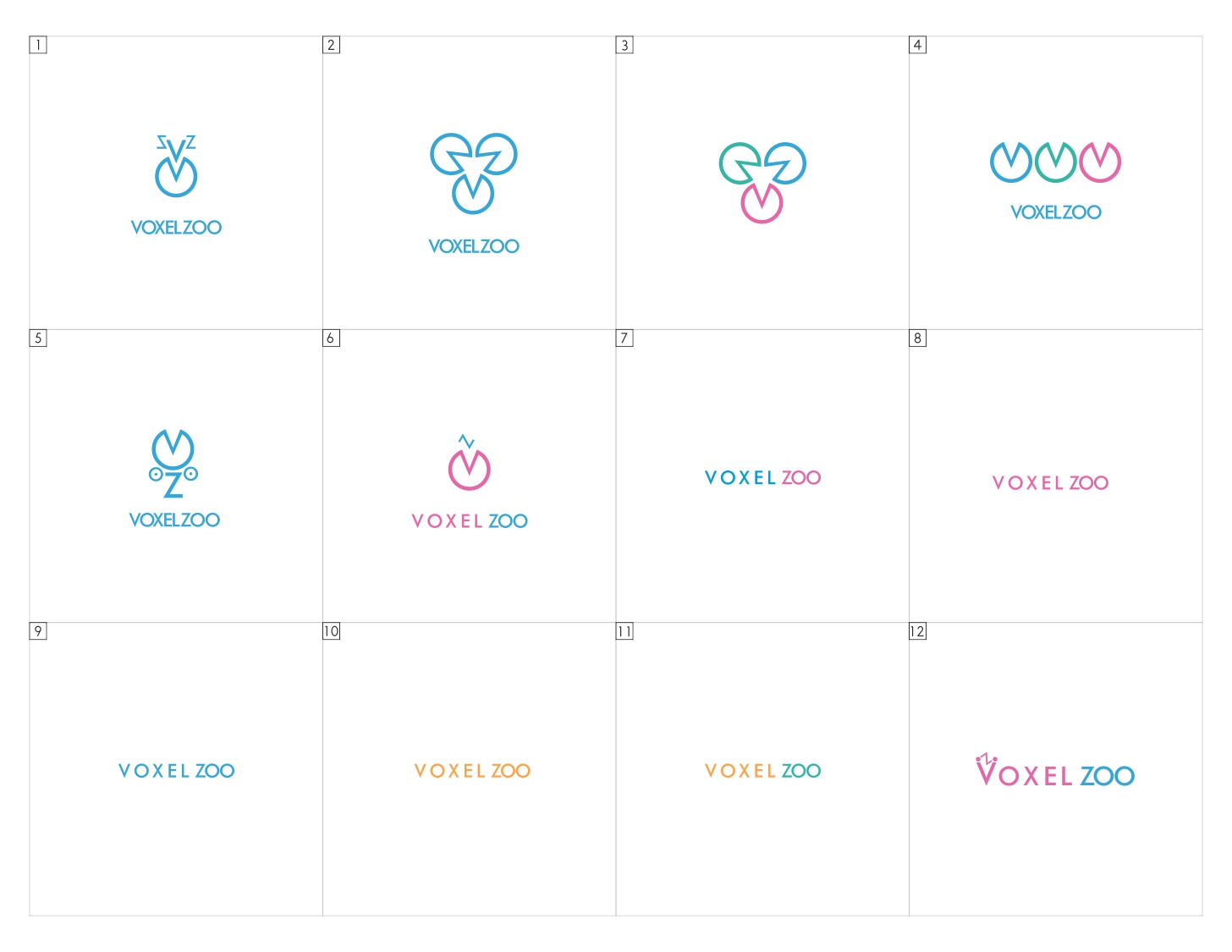 Logo Design by zip for Voxel Zoo | Design #3912524