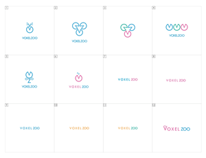 Logo Design by zip for Voxel Zoo | Design: #3912524