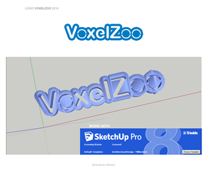 Logo Design by Drago for Voxel Zoo | Design: #3963814