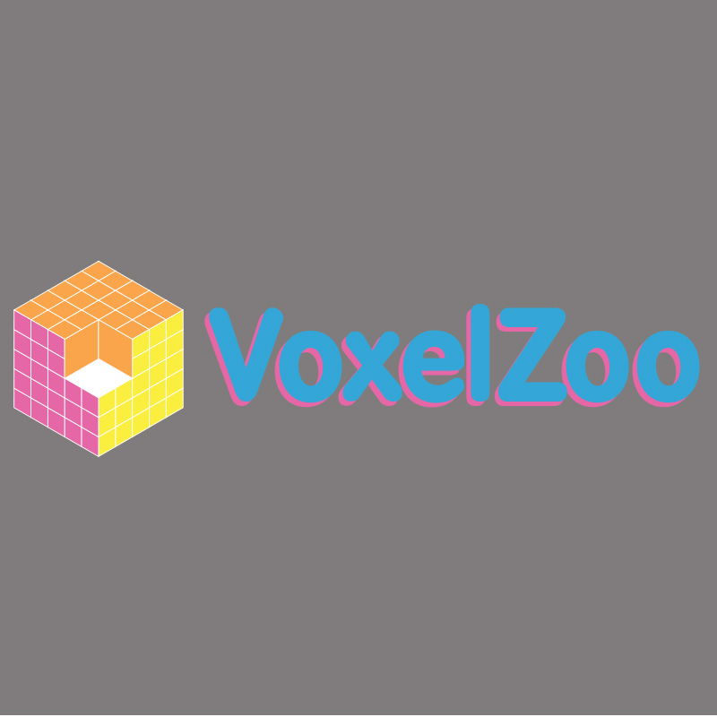 Logo Design by Pixels Studio for Voxel Zoo | Design #3957731