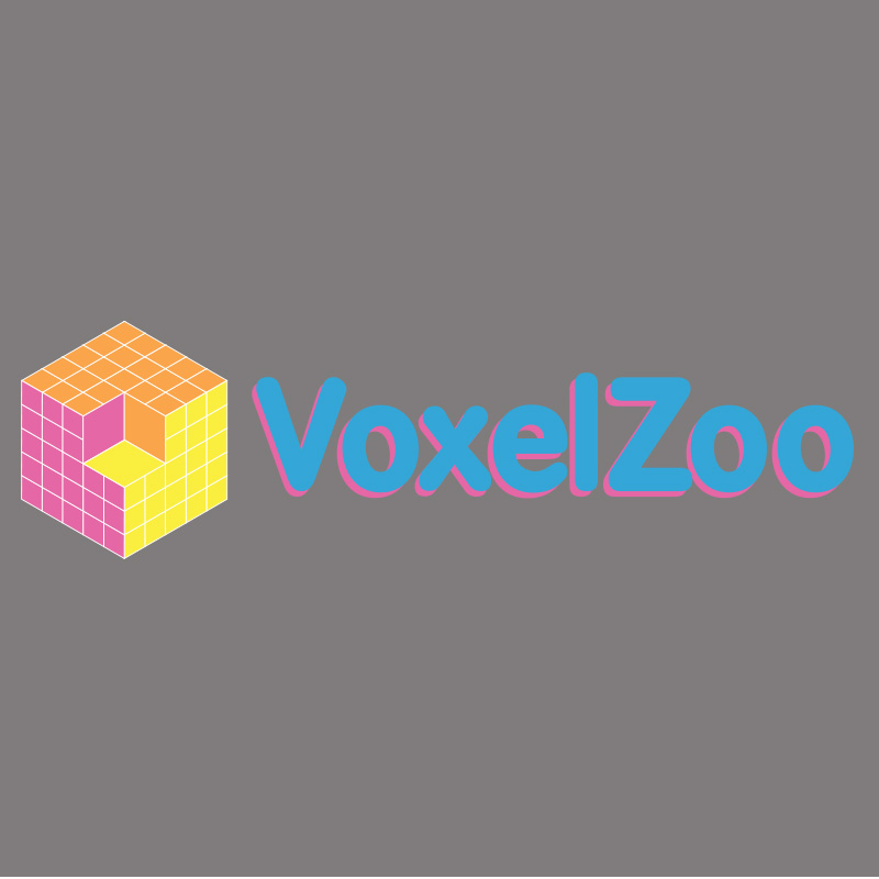 Logo Design by Pixels Studio for Voxel Zoo | Design #3957735