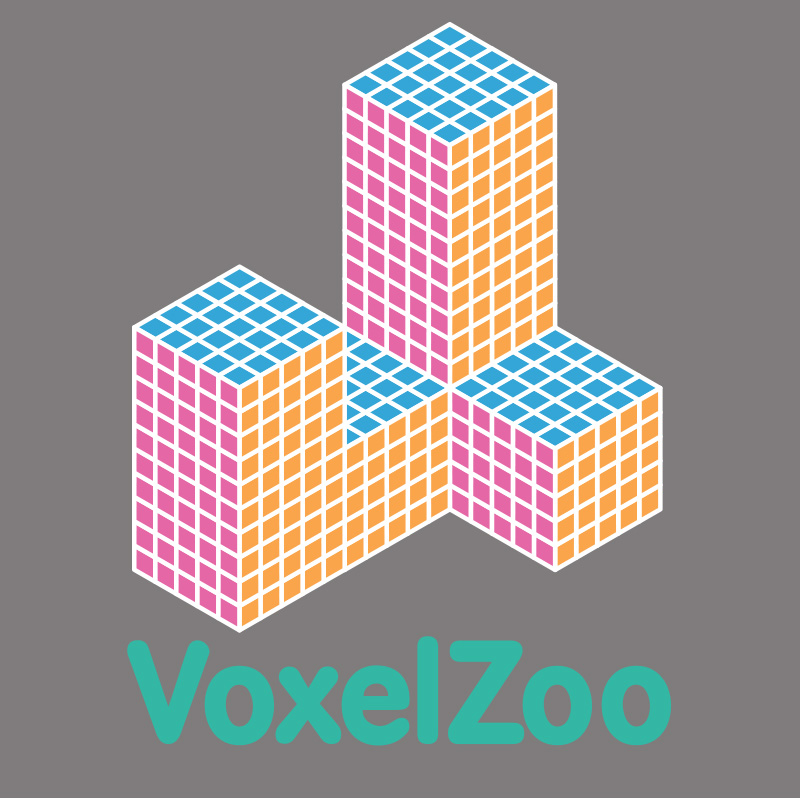 Logo Design by Pixels Studio for Voxel Zoo | Design #3957749