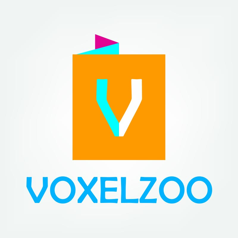 Logo Design by Pixels Studio for Voxel Zoo | Design #3966261
