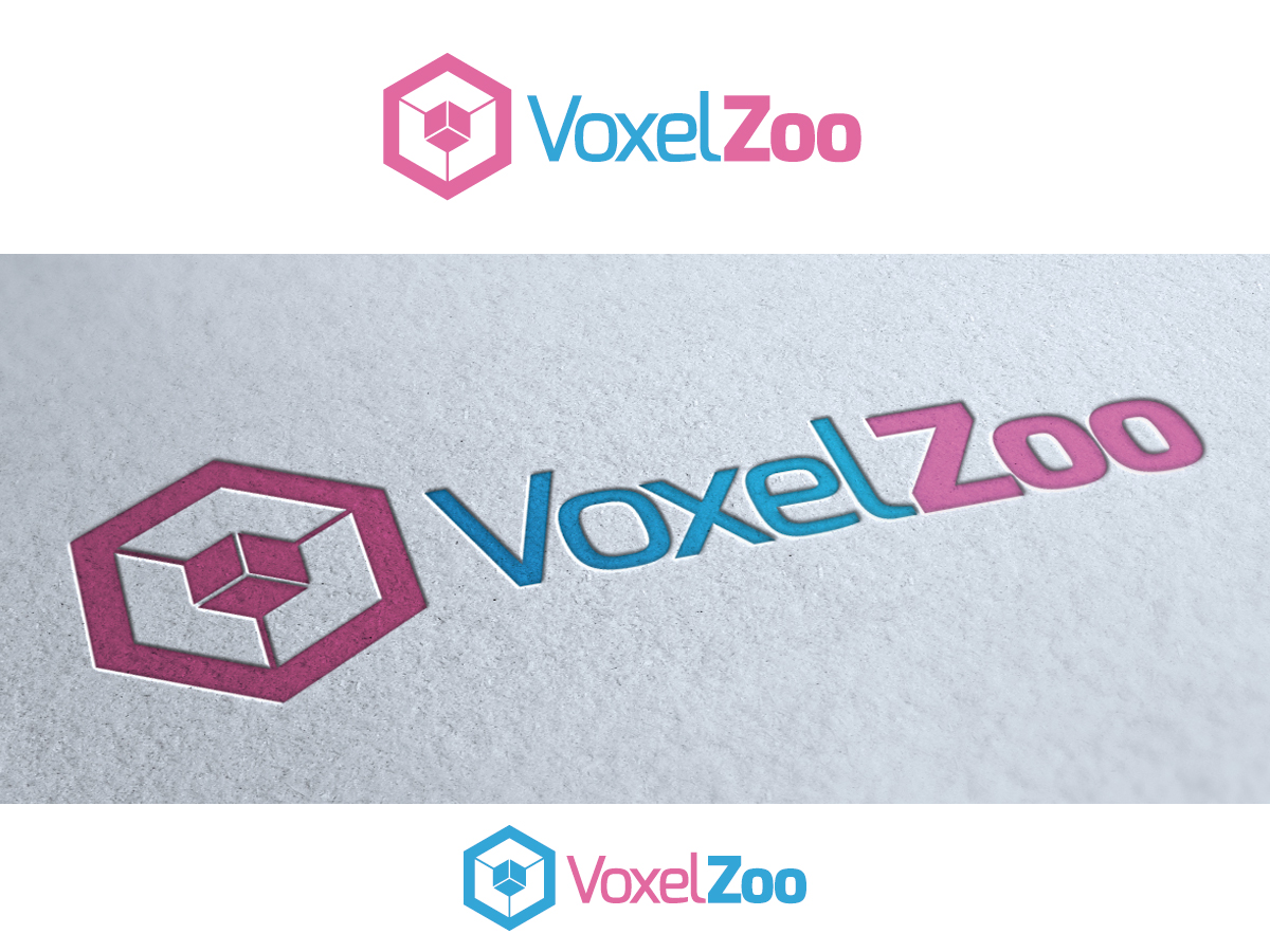 Logo Design by MIM design for Voxel Zoo | Design #3956574