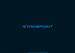 Stridepoint (though there may be times where we augment it with 'Training' or 'Security') | Logo Design by Catalogo