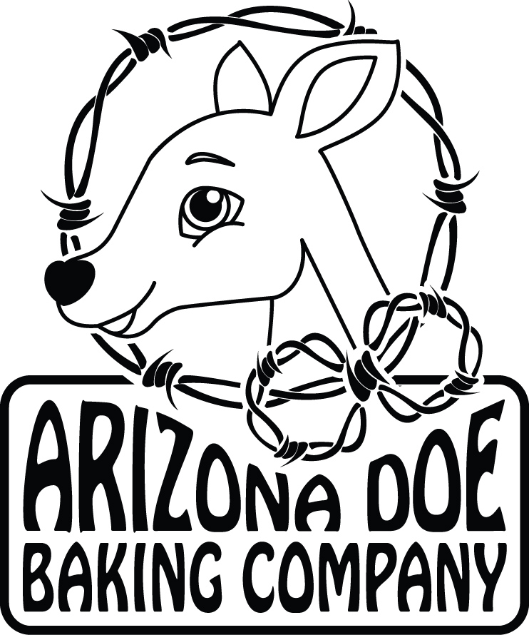 Logo Design by Petite Papillion for Arizona Doe Baking Co. | Design #3919429