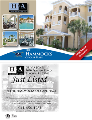 Hammocks Postcard | Postcard Design by TedAtkinson