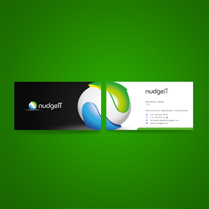 Business Card Design by Eggo May P for this project | Design: #3921091