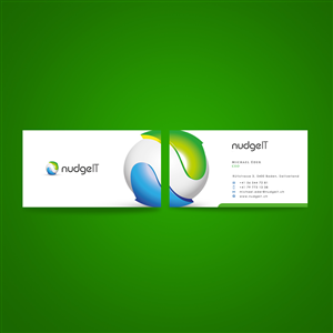 Business Card Design by Eggo May P for this project | Design: #3921092