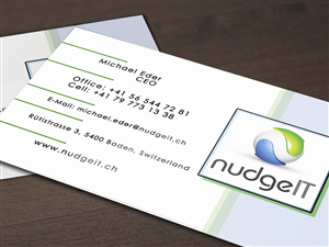 Business Card Design by Jessica Slater Designs for this project | Design: #3949703