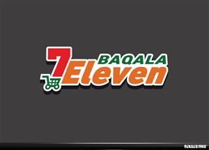 Baqala 7 Eleven | Logo-Design von gekgrfx