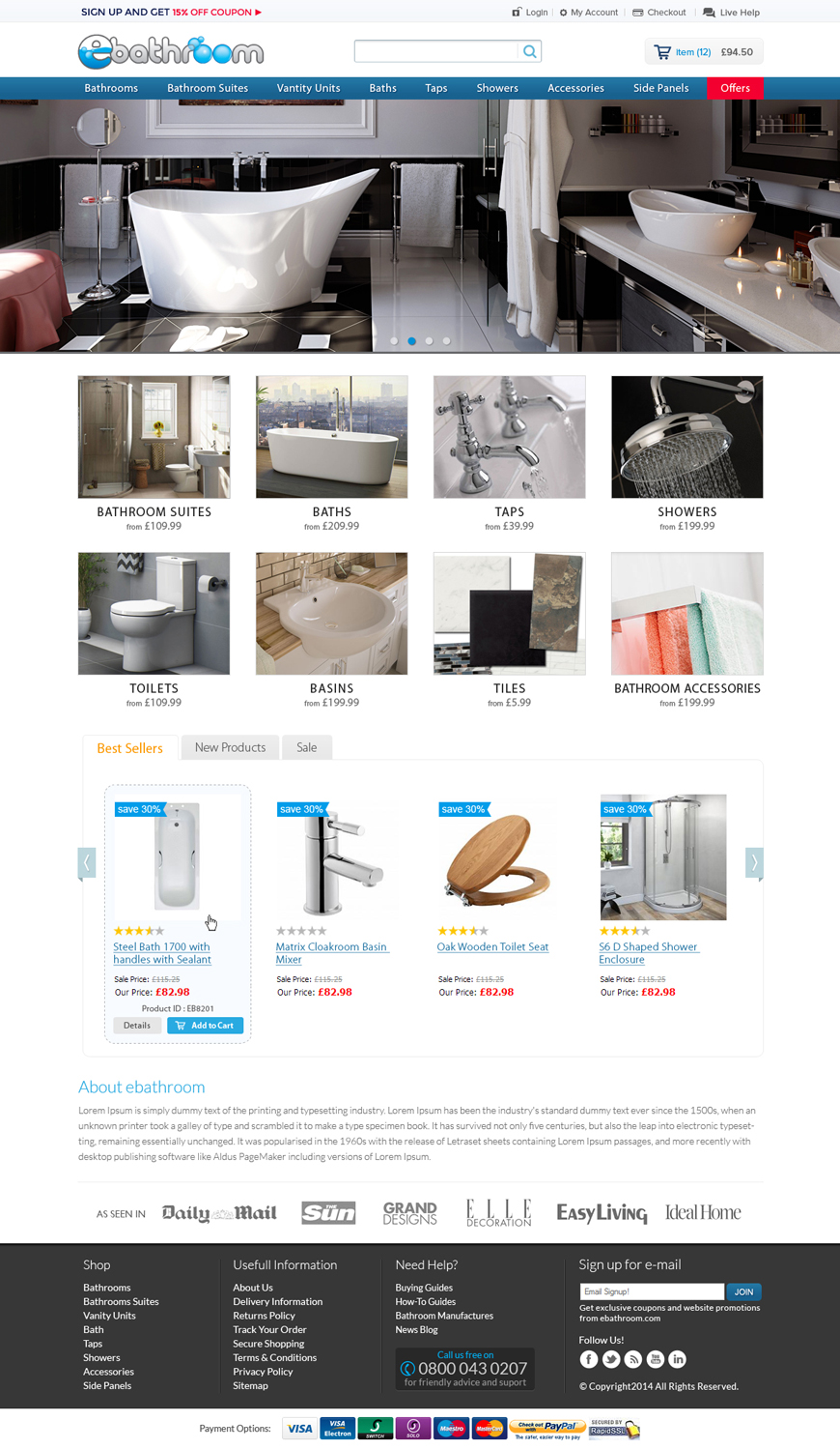Web Design par Web Skippers pour High Flying Media Ltd | Design #3957584