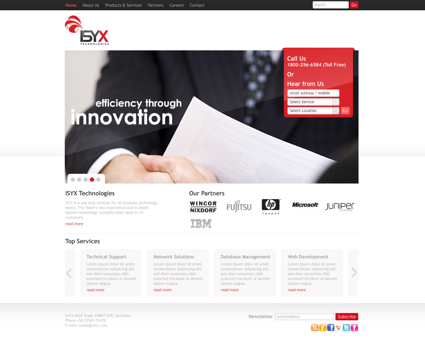 Web Design by WirePaper for this project | Design #1077017