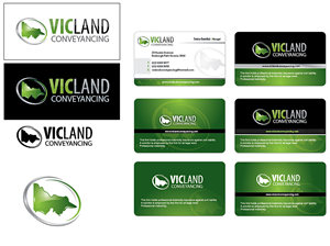 Business Card Design by mouallem zoheir for VICLAND CONVEYANCING | Design: #131332