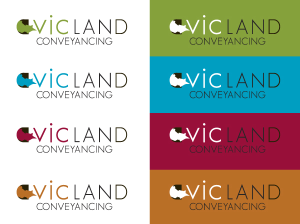 Business Card Design by atom factory for VICLAND CONVEYANCING | Design #137436